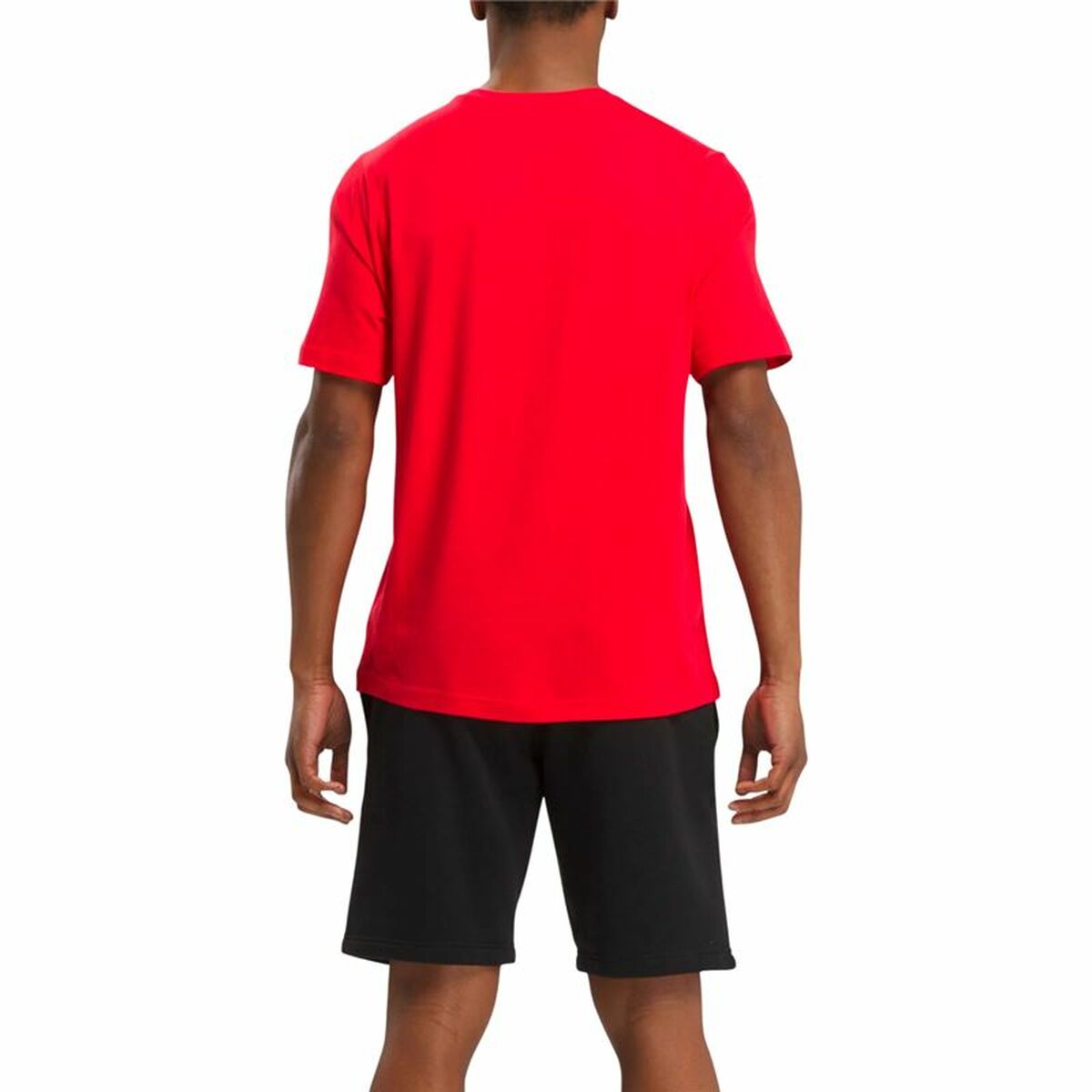 Ανδρική Μπλούζα με Κοντό Μανίκι Reebok Reebok Identity Big Κόκκινο