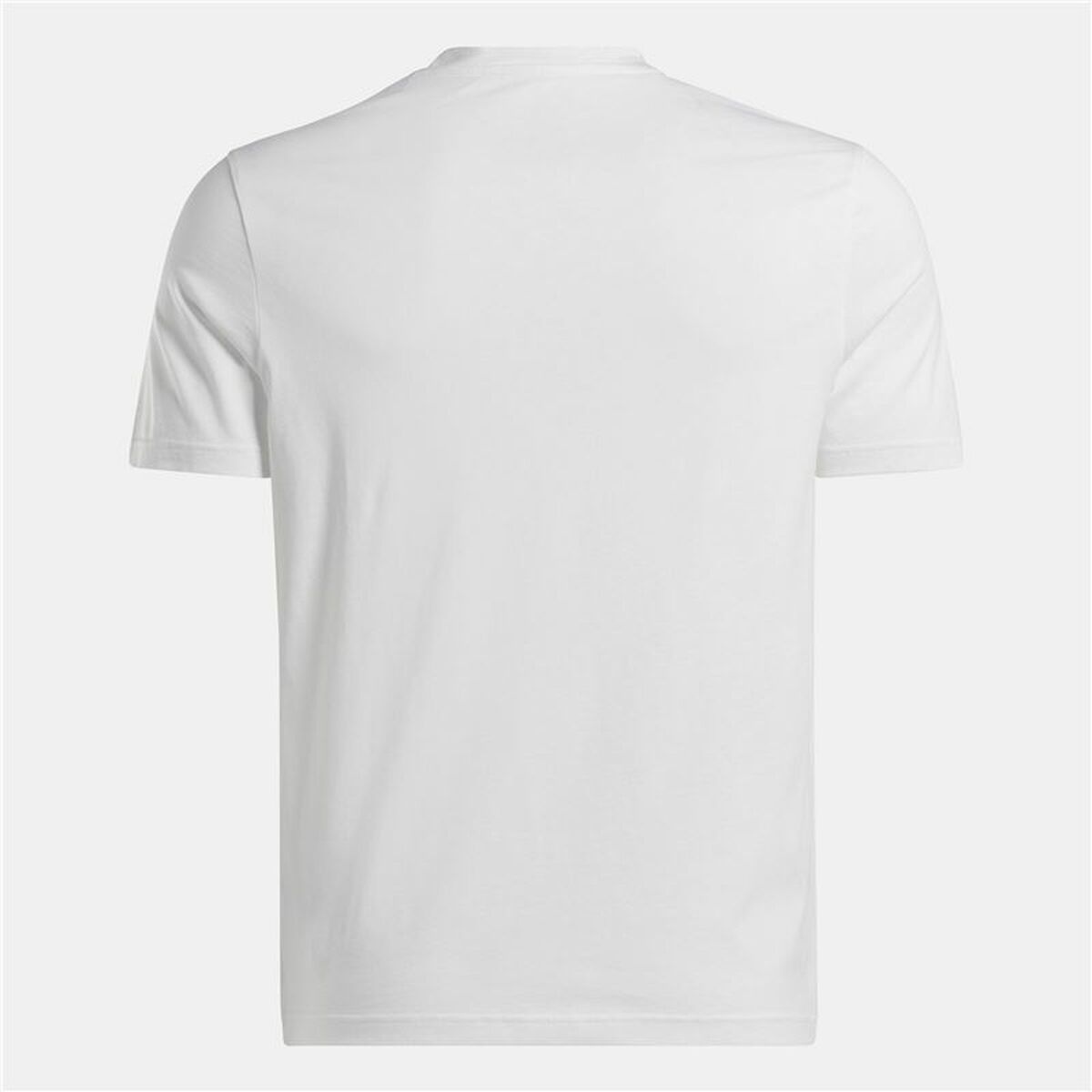 Ανδρική Μπλούζα με Κοντό Μανίκι Reebok Identity Big Stacked Logo Λευκό