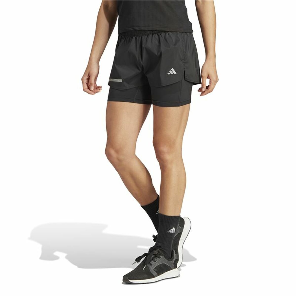 Αθλητικό Σορτς Adidas Ulti 2In1 Μαύρο