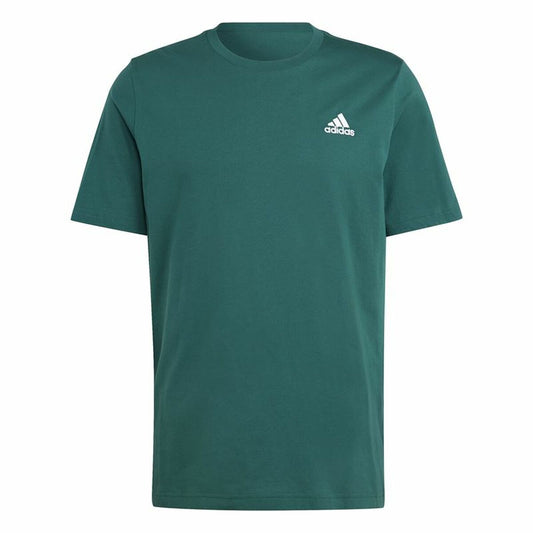 Ανδρική Μπλούζα με Κοντό Μανίκι Adidas Sl Sj Πράσινο