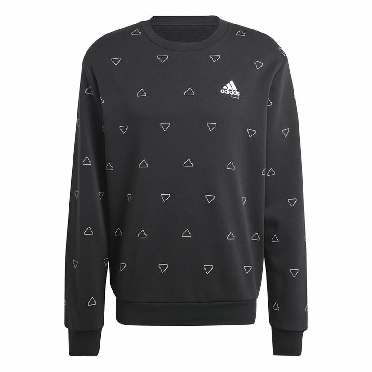 Ανδρικό Φούτερ χωρίς Κουκούλα Adidas Mngrm Μαύρο