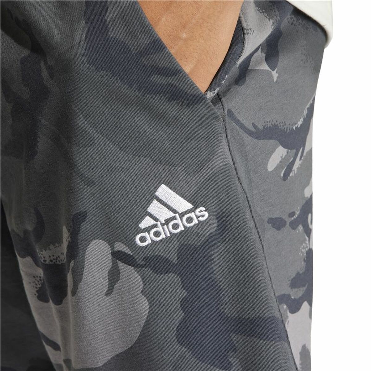 Aθλητικό Σορτς Adidas Camo Γκρι