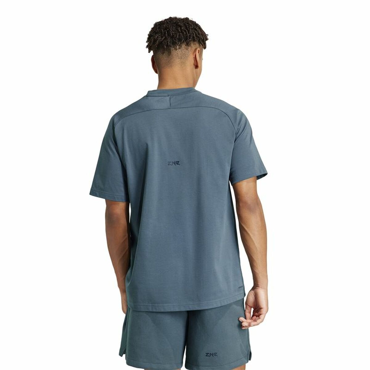 Ανδρική Μπλούζα με Κοντό Μανίκι Adidas ZNE Μπλε