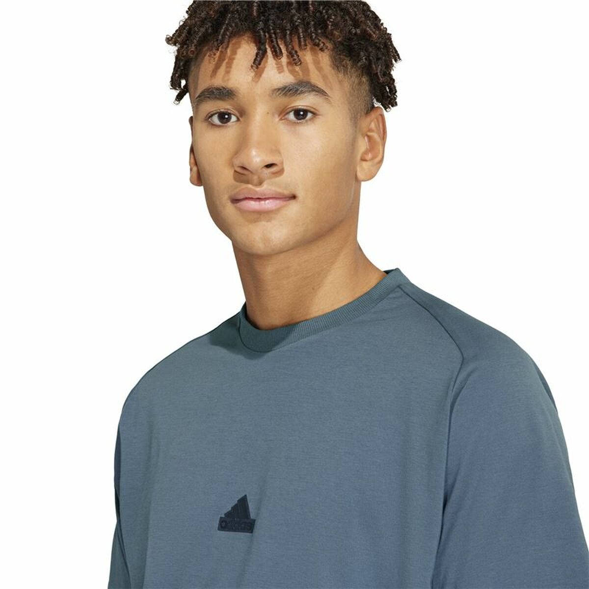 Ανδρική Μπλούζα με Κοντό Μανίκι Adidas ZNE Μπλε