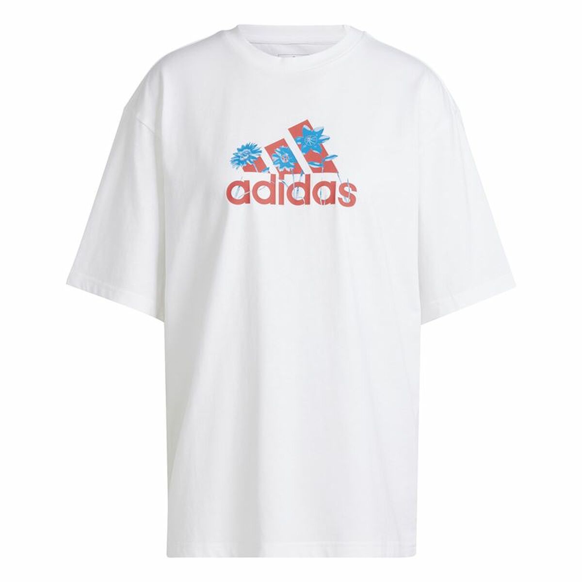 Γυναικεία Μπλούζα με Κοντό Μανίκι Adidas Flower Badge of Sports Gt