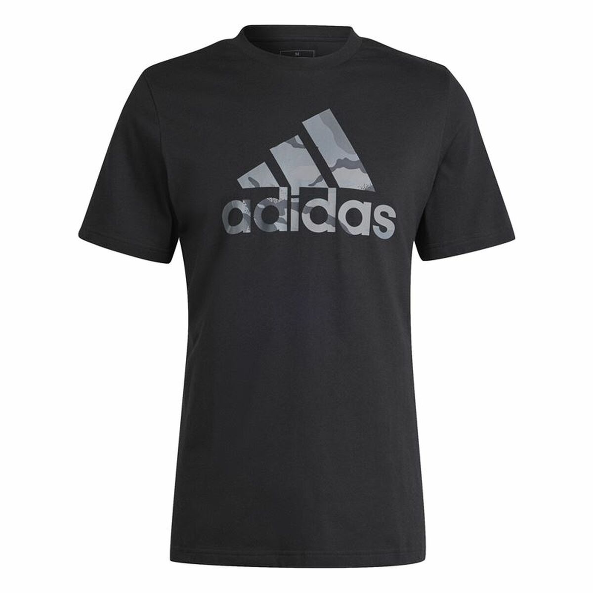 Ανδρική Μπλούζα με Κοντό Μανίκι Adidas Camo G 1 Μαύρο