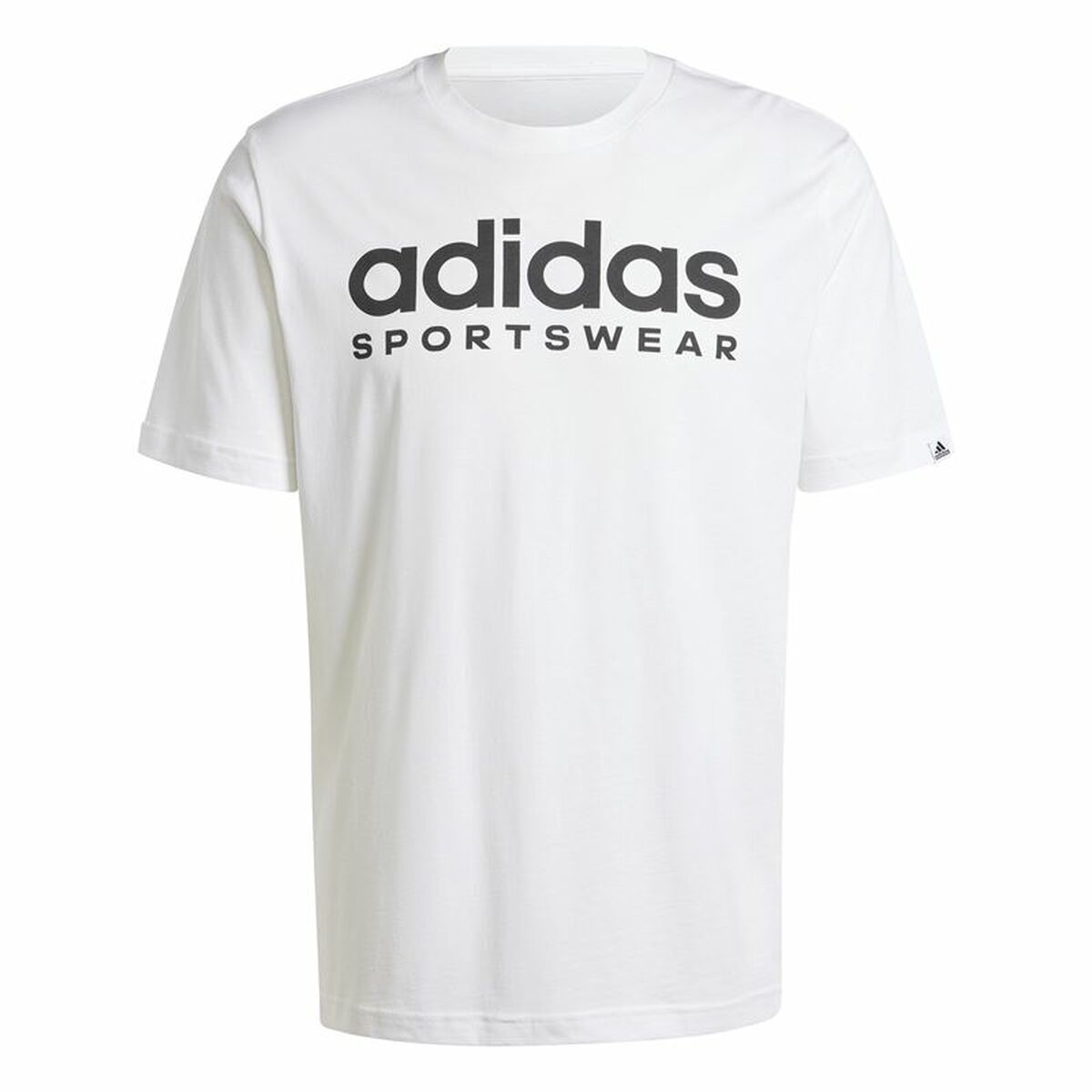 Ανδρική Μπλούζα με Κοντό Μανίκι Adidas Spw Λευκό