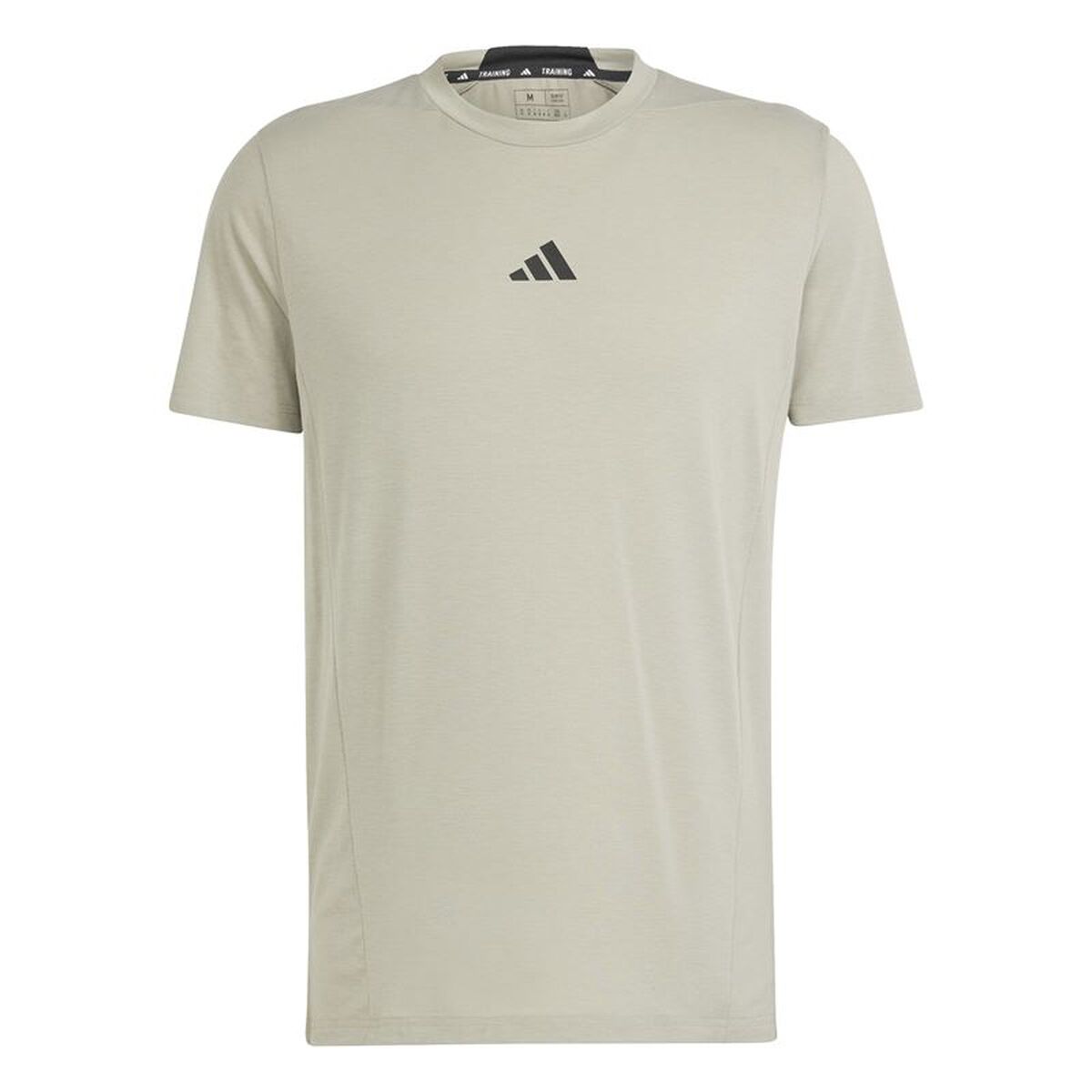 Ανδρική Μπλούζα με Κοντό Μανίκι Adidas Essentials D4T Γκρι