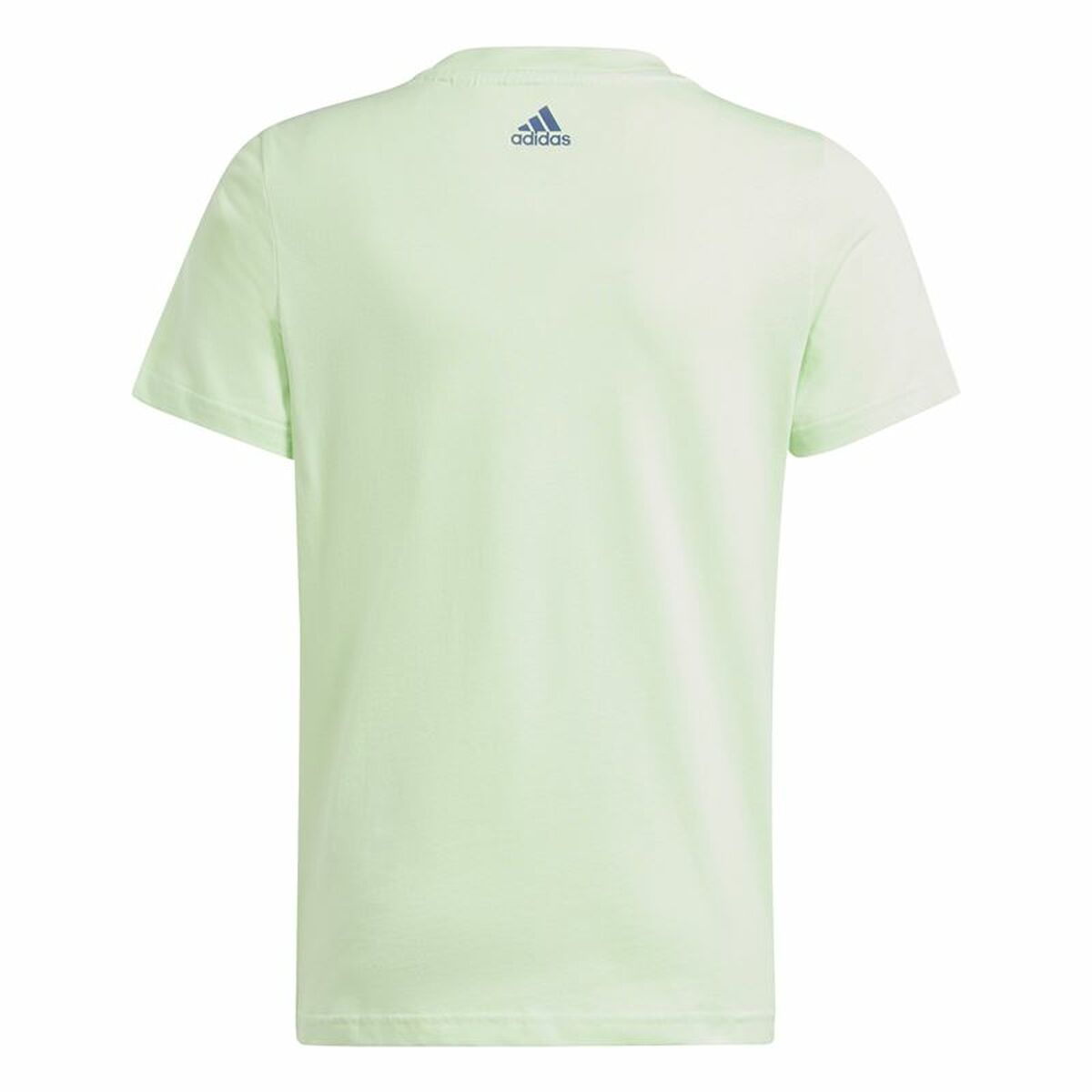 Παιδικό Μπλούζα με Κοντό Μανίκι Adidas G Lin Ανοιχτό Πράσινο