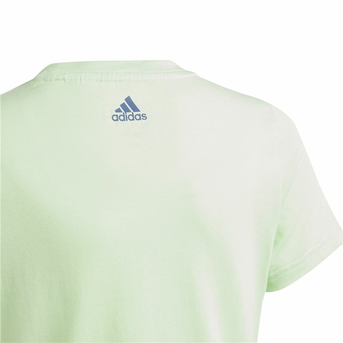 Παιδικό Μπλούζα με Κοντό Μανίκι Adidas G Lin Ανοιχτό Πράσινο