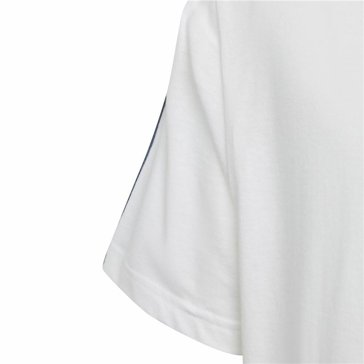 Παιδικό Μπλούζα με Κοντό Μανίκι Adidas Essentials Λευκό
