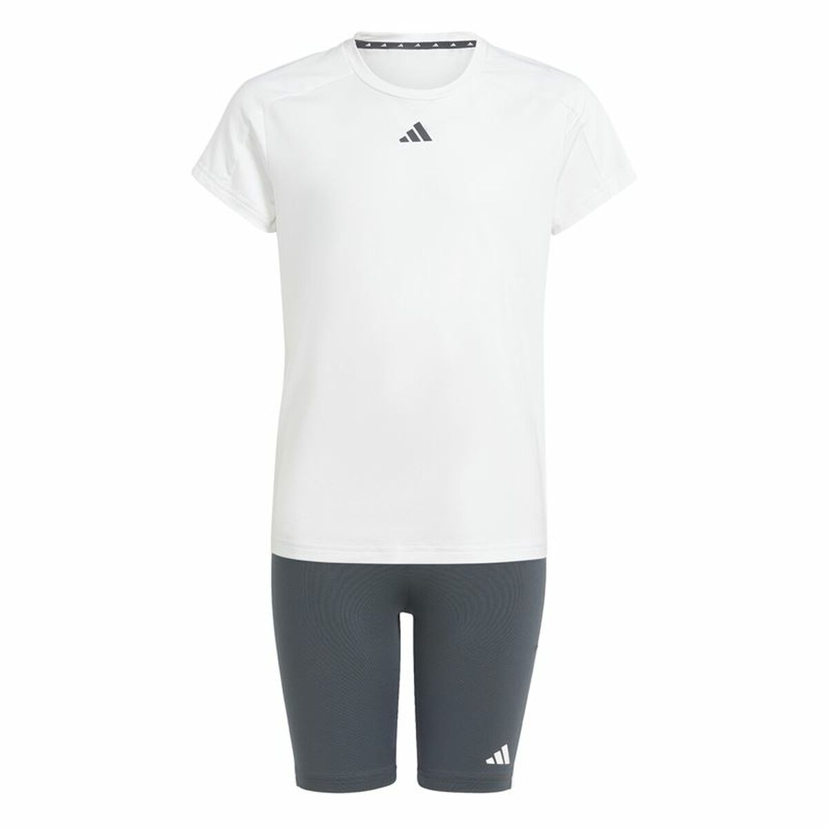 Γυναικεία Αθλητική Φόρμα Adidas Essentials Jogger Essentials Λευκό Μαύρο