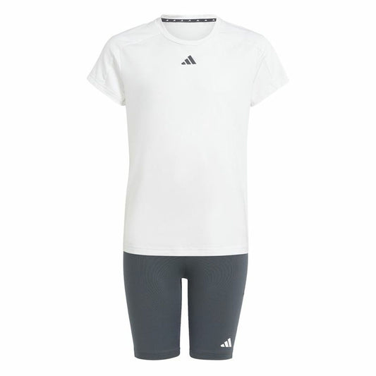 Γυναικεία Αθλητική Φόρμα Adidas Essentials Jogger Essentials Λευκό Μαύρο