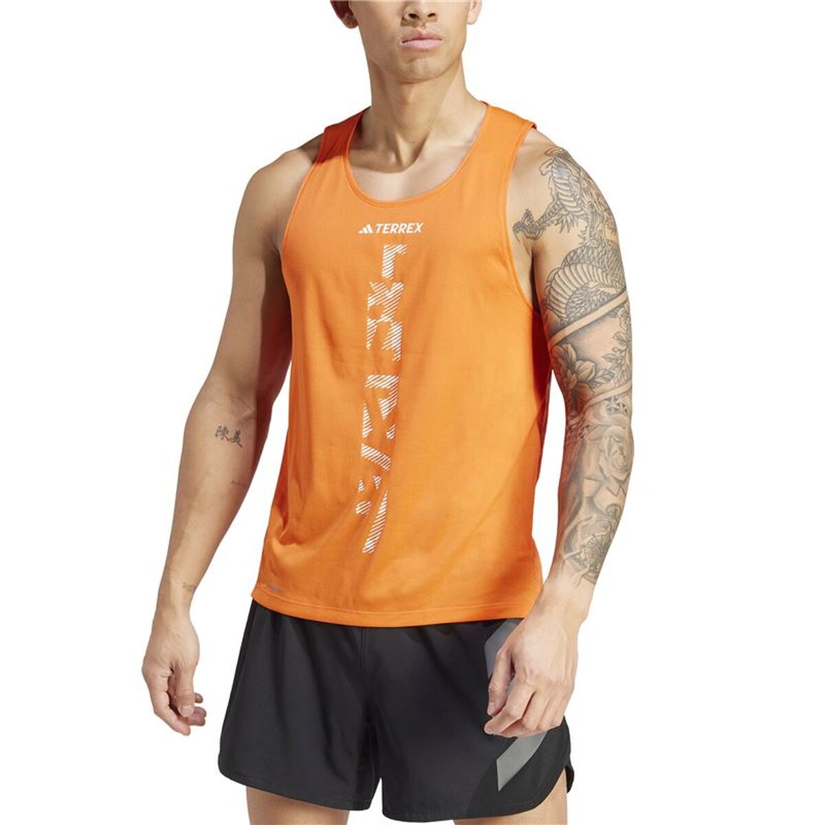 Αντρικó Top Tank Adidas Terrex XPR Σκούρο Πορτοκαλί