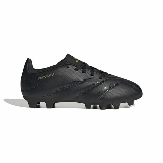 Παιδικές Μπότες Ποδοσφαίρου Adidas Predator Club J Flexible Ground Μαύρο