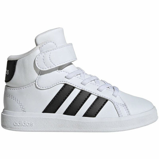 Παιδικά Aθλητικά Παπούτσια Adidas Grand Court Mid Λευκό
