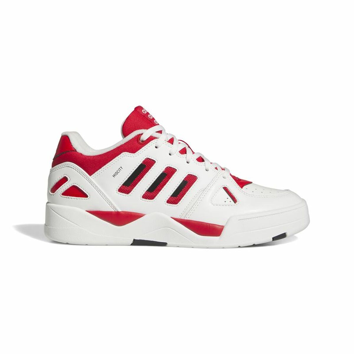 Παπούτσια Μπάσκετ για Ενήλικες Adidas Midcity Low Λευκό
