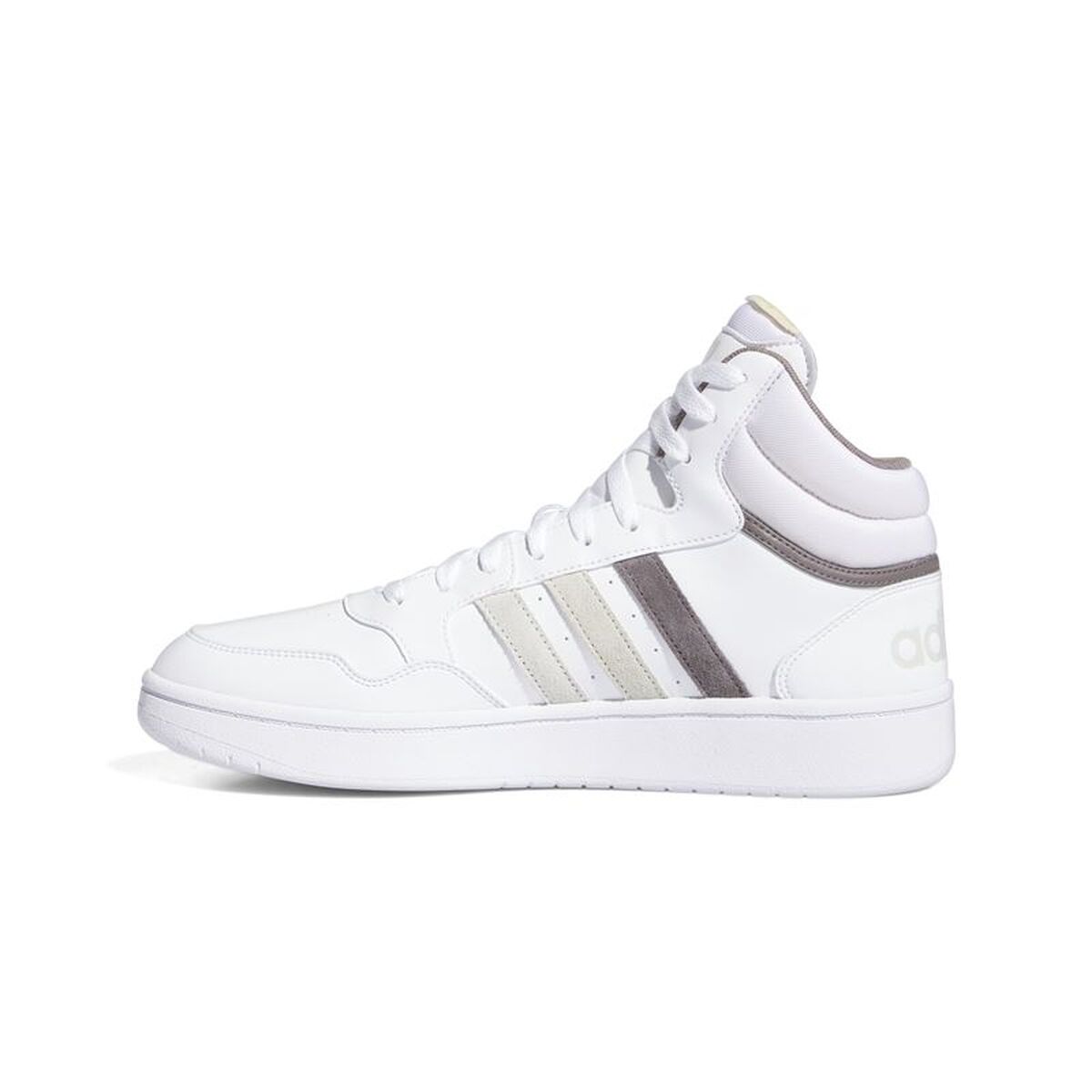 Ανδρικά Αθλητικά Παπούτσια Adidas Hoops 3.0 Mid Λευκό