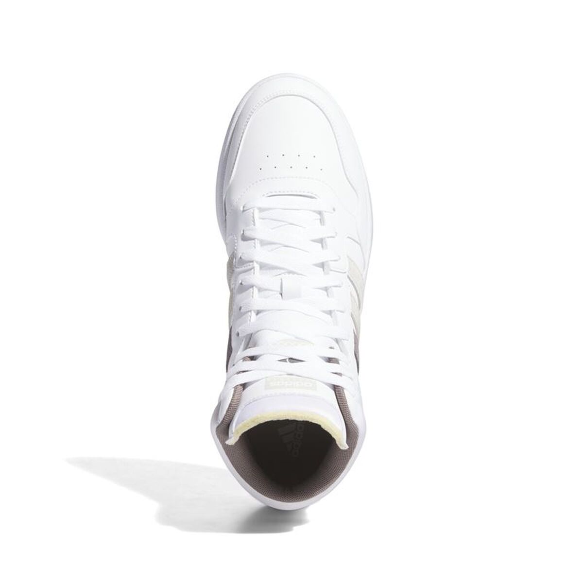 Ανδρικά Αθλητικά Παπούτσια Adidas Hoops 3.0 Mid Λευκό