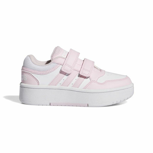 Παιδικά Aθλητικά Παπούτσια Adidas Hoops 3.0 Bold Λευκό