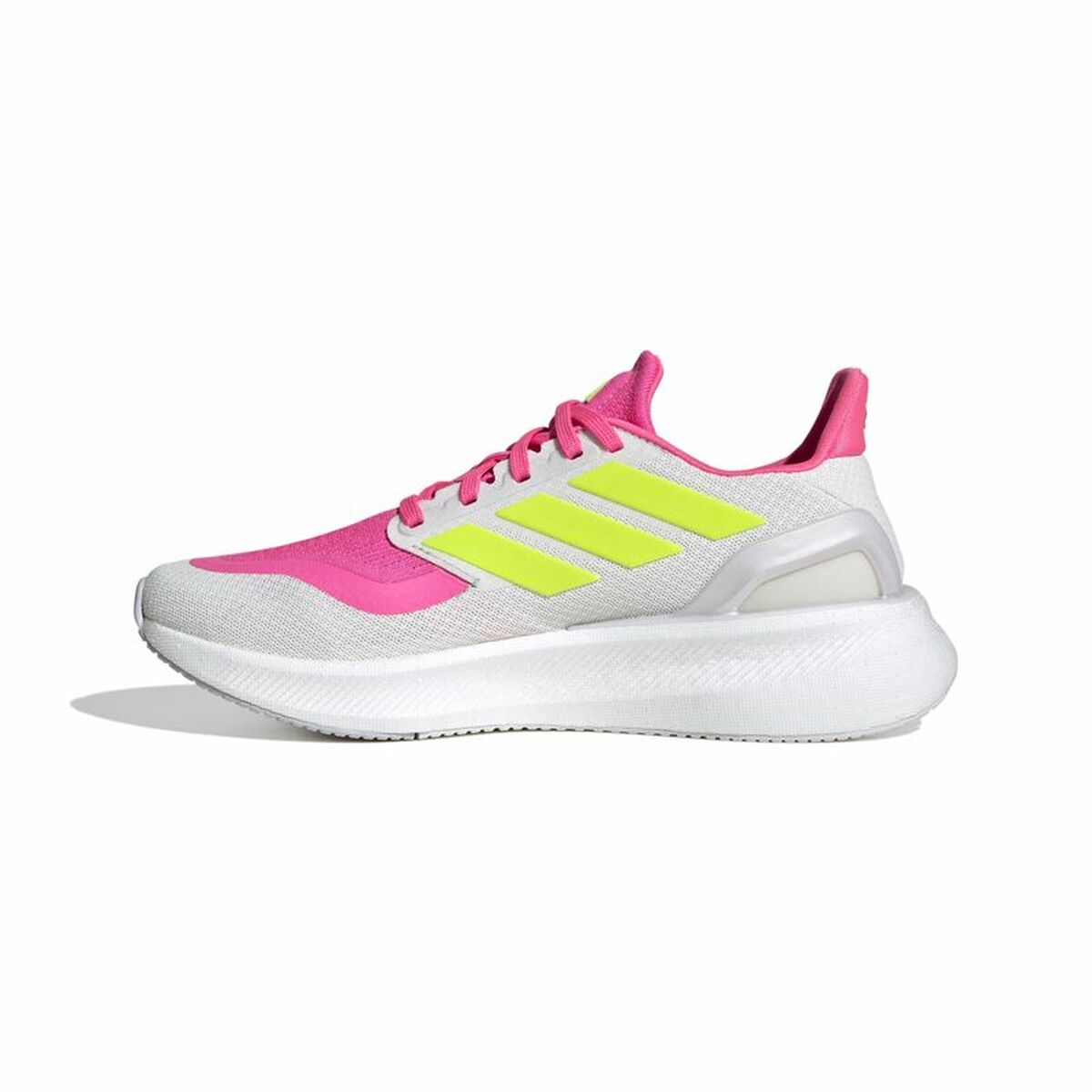 Παπούτσια για Tρέξιμο για Ενήλικες Adidas Pureboost 5 Λευκό Ροζ