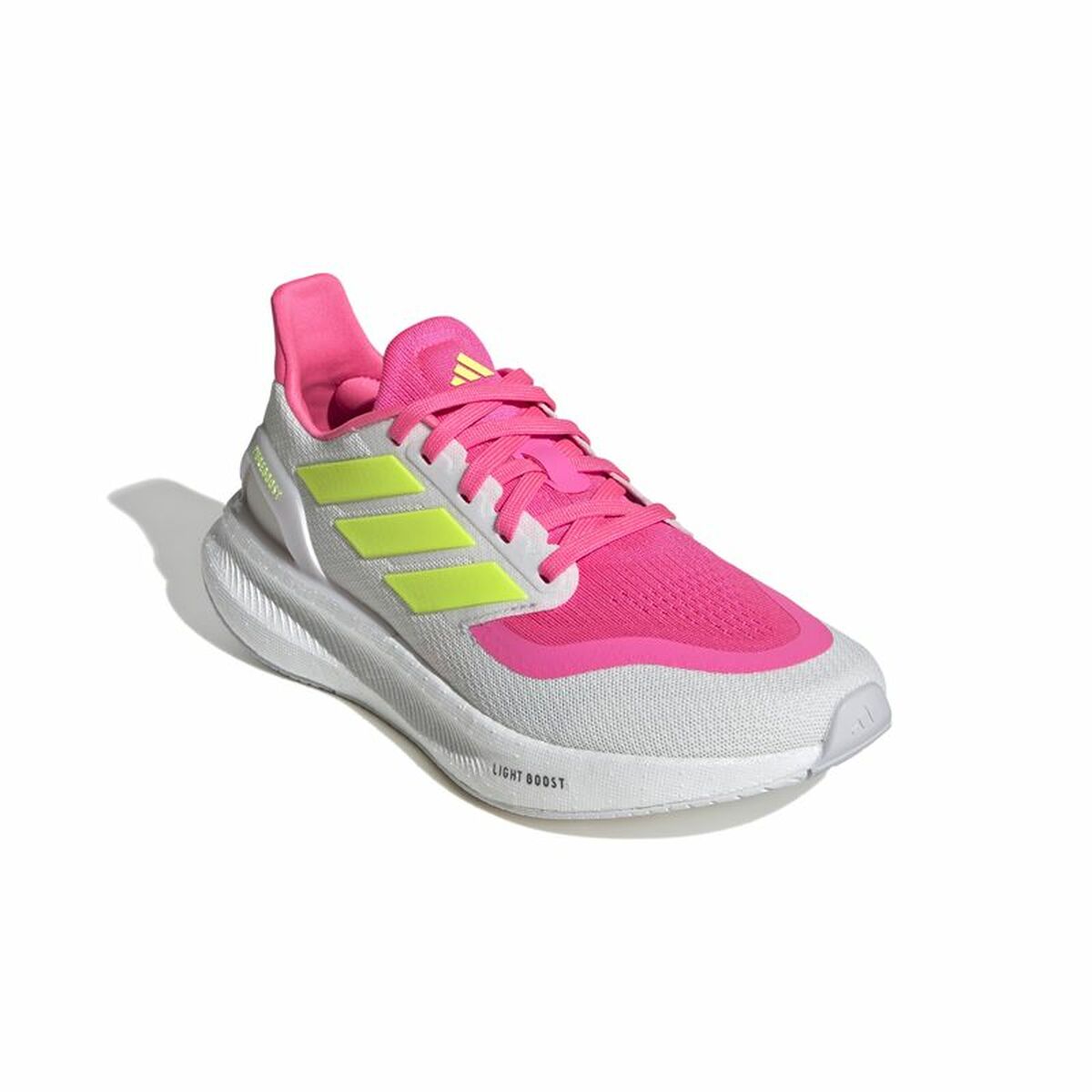 Παπούτσια για Tρέξιμο για Ενήλικες Adidas Pureboost 5 Λευκό Ροζ