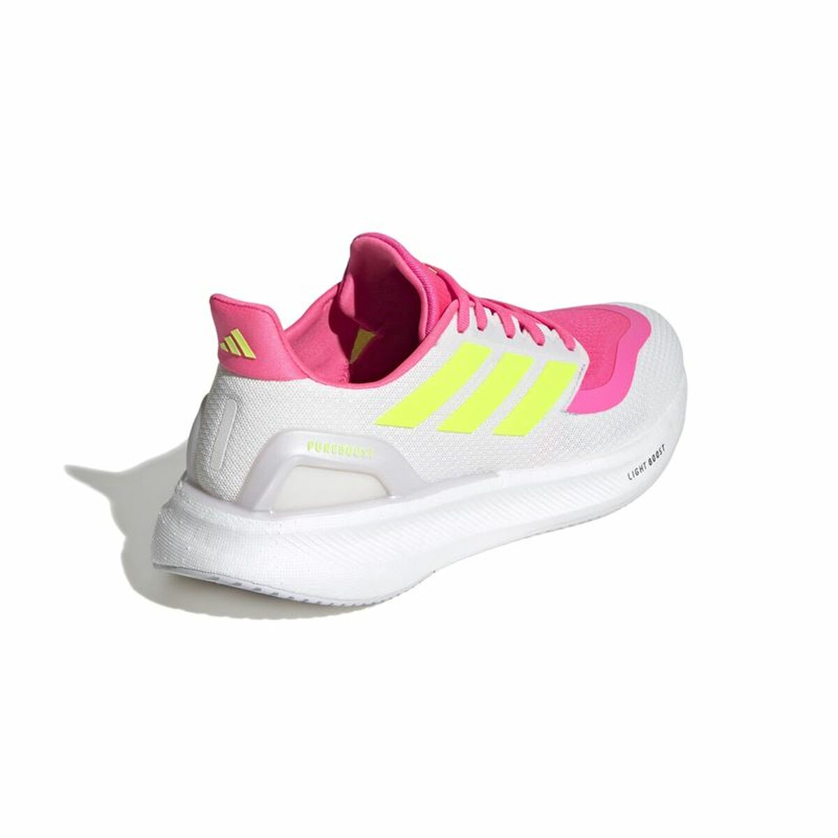 Παπούτσια για Tρέξιμο για Ενήλικες Adidas Pureboost 5 Λευκό Ροζ