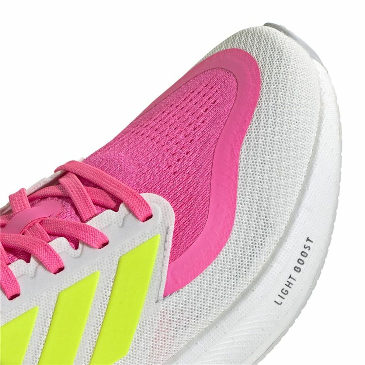 Παπούτσια για Tρέξιμο για Ενήλικες Adidas Pureboost 5 Λευκό Ροζ