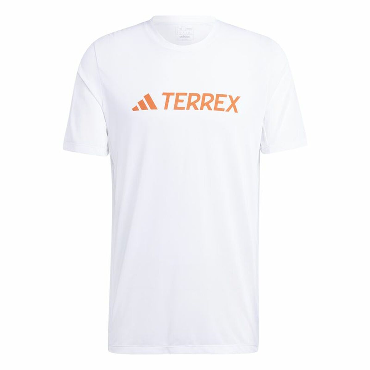 Ανδρική Μπλούζα με Κοντό Μανίκι Adidas Mt Log Tech Λευκό