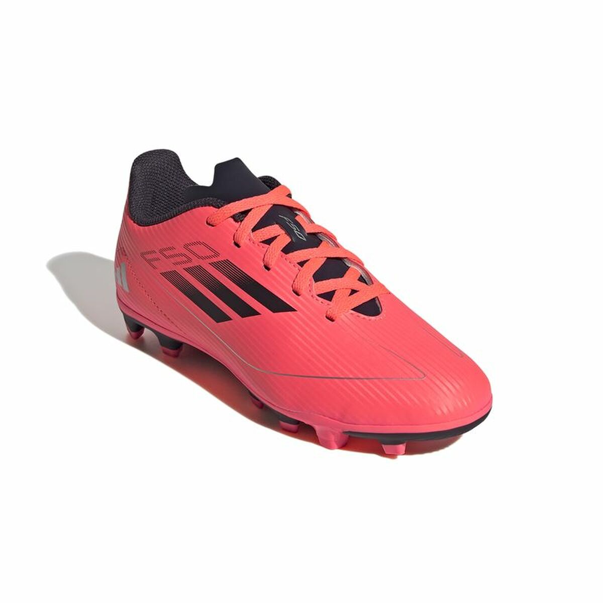 Παιδικές Μπότες Ποδοσφαίρου Adidas F50 Club FxG Ροζ Πορφυρό Κόκκινο