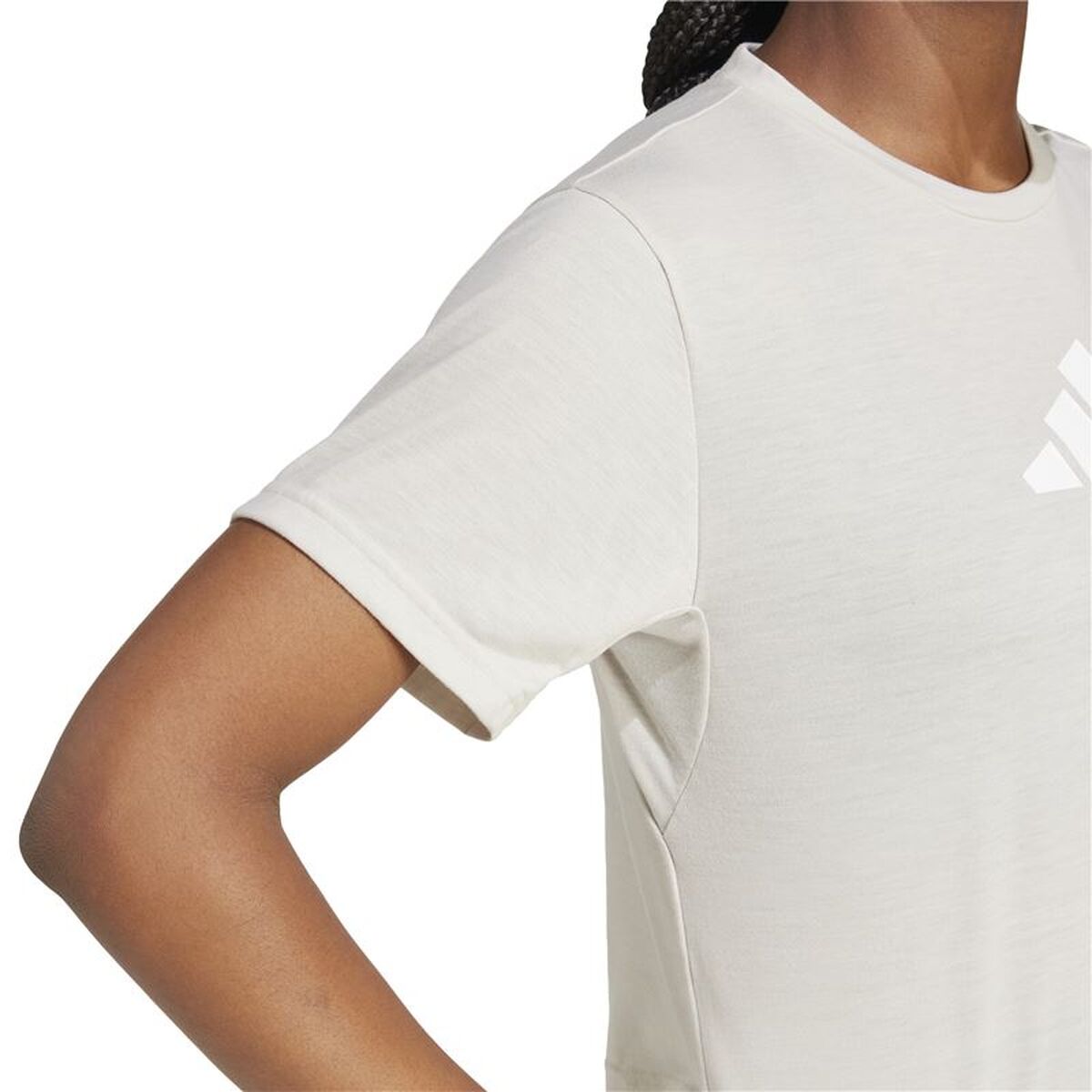 Γυναικεία Μπλούζα με Κοντό Μανίκι Adidas Fitness