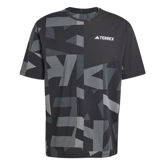 Ανδρική Μπλούζα με Κοντό Μανίκι Adidas Mt Aop Μαύρο