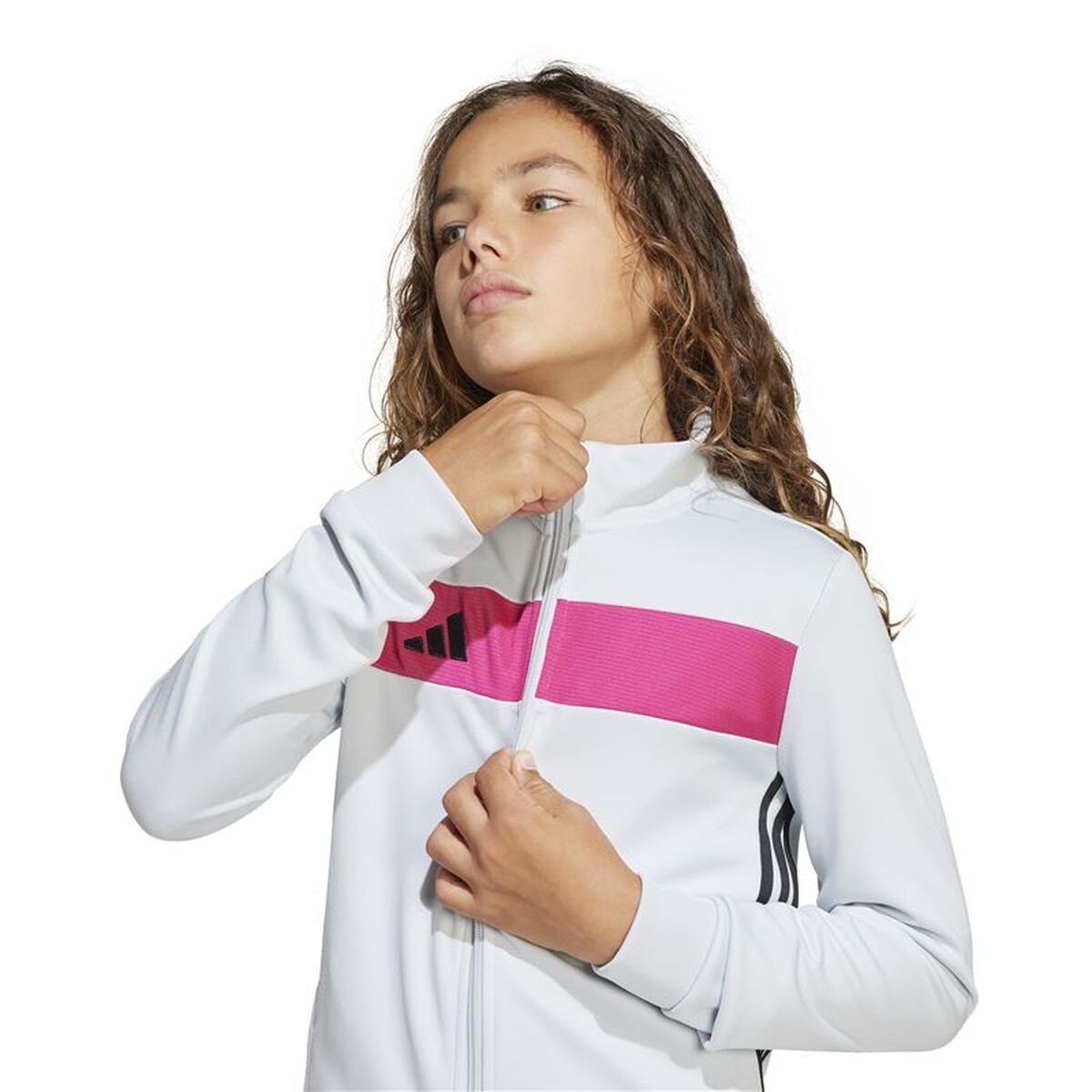 Παιδική Αθλητική Φόρμα Adidas Tiro Es Ts Γκρι
