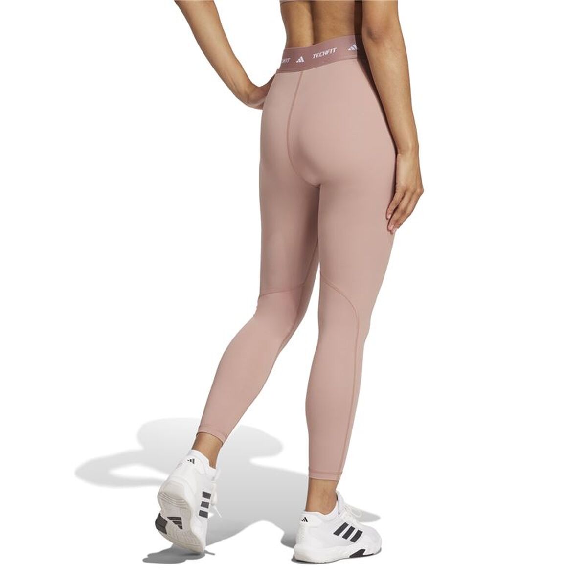 Αθλητικά Γυναικεία Κολάν Adidas Techfit 7/8 Ροζ