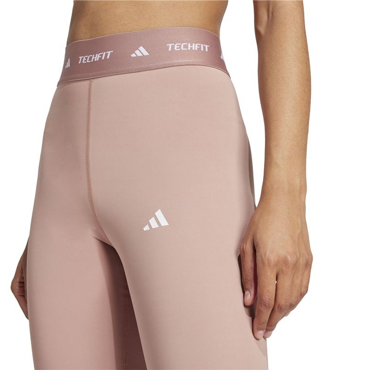 Αθλητικά Γυναικεία Κολάν Adidas Techfit 7/8 Ροζ