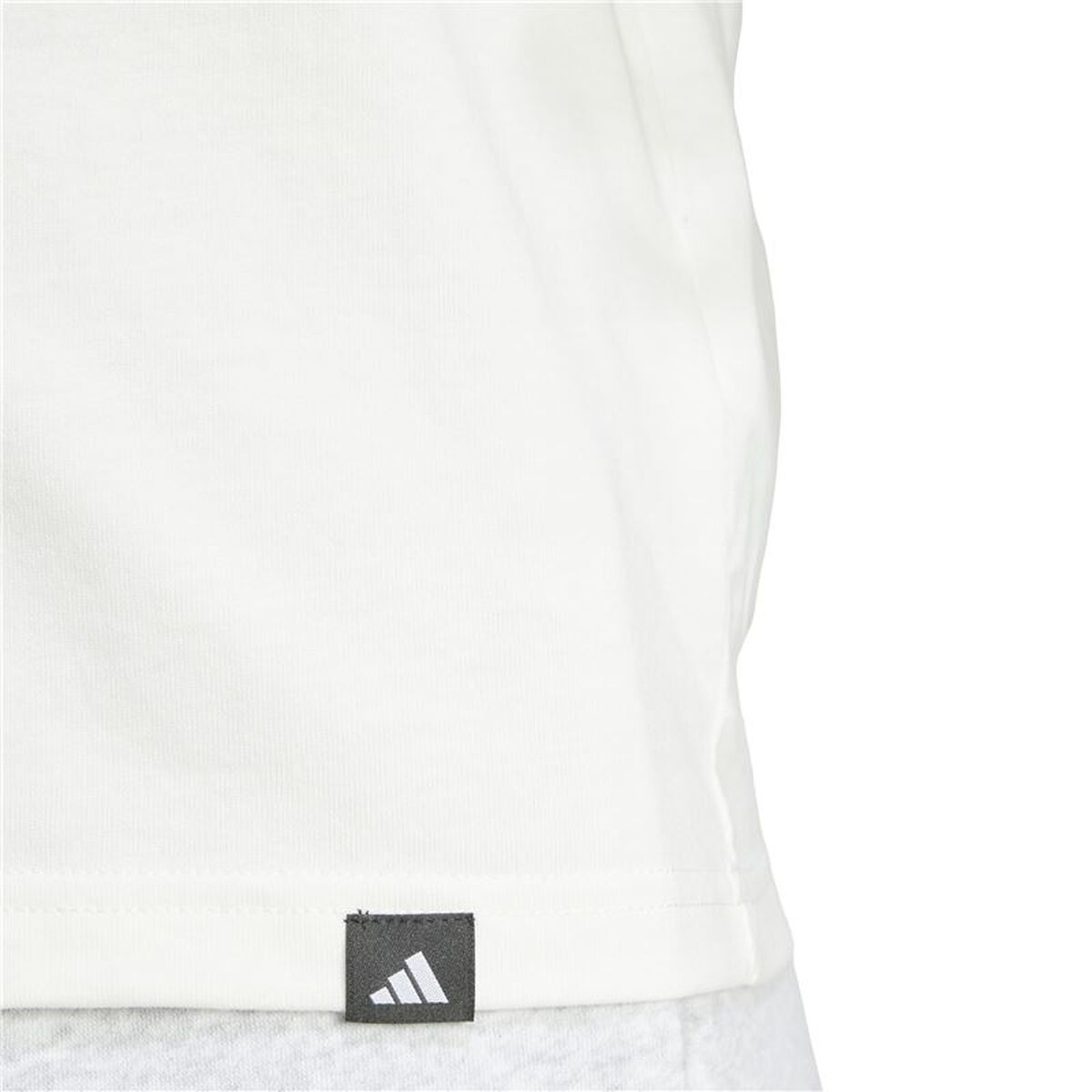 Γυναικεία Μπλούζα με Κοντό Μανίκι Adidas Λευκό