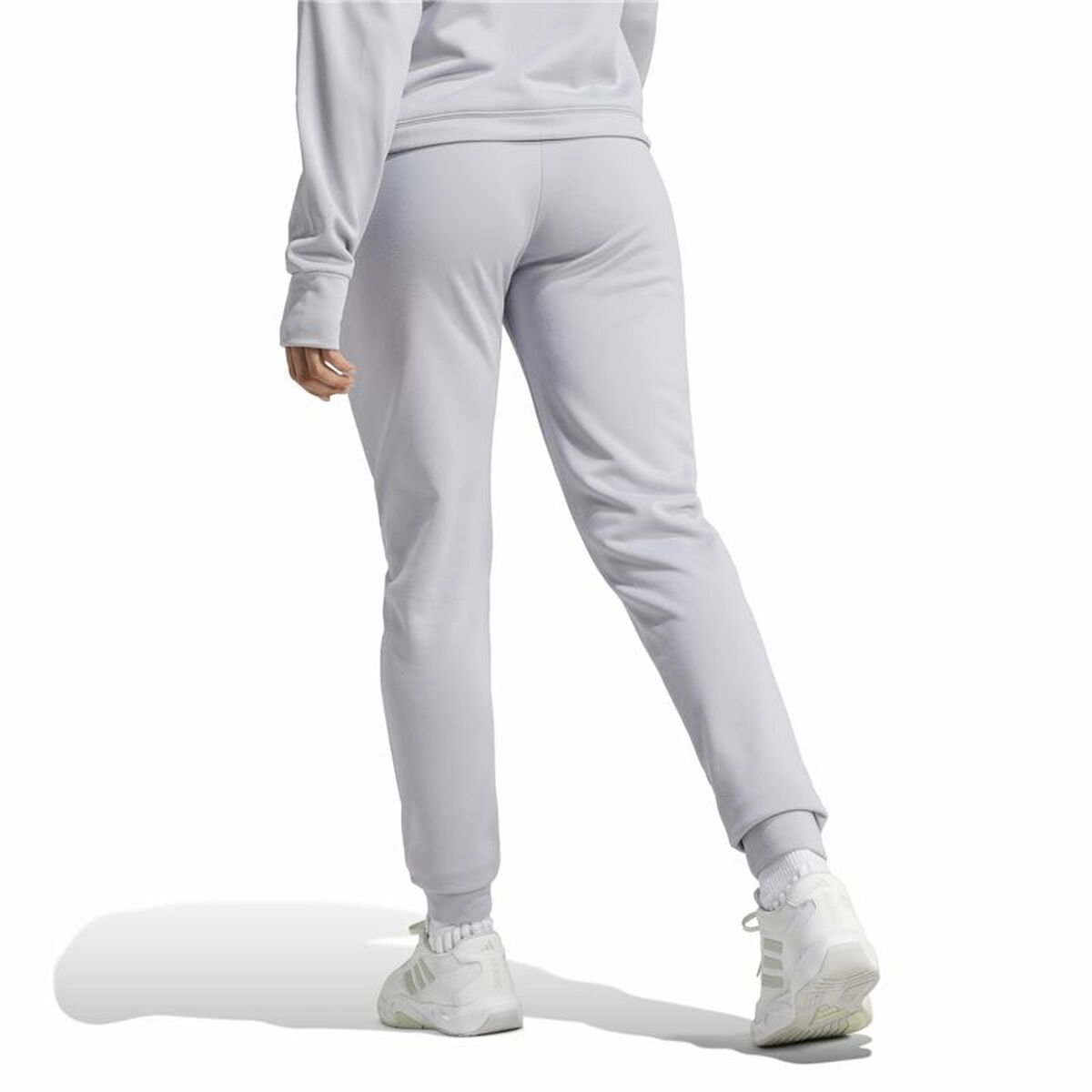 Μακρύ Αθλητικό Παντελόνι Adidas Aeroready Game Go Γκρι Γυναίκα