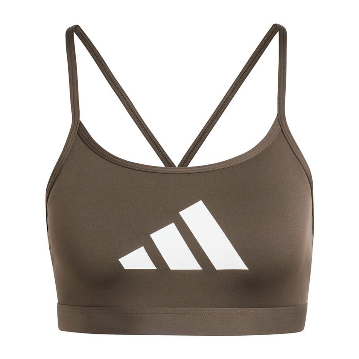 Αθλητικό σουτιέν Adidas Aeroreact Καφέ
