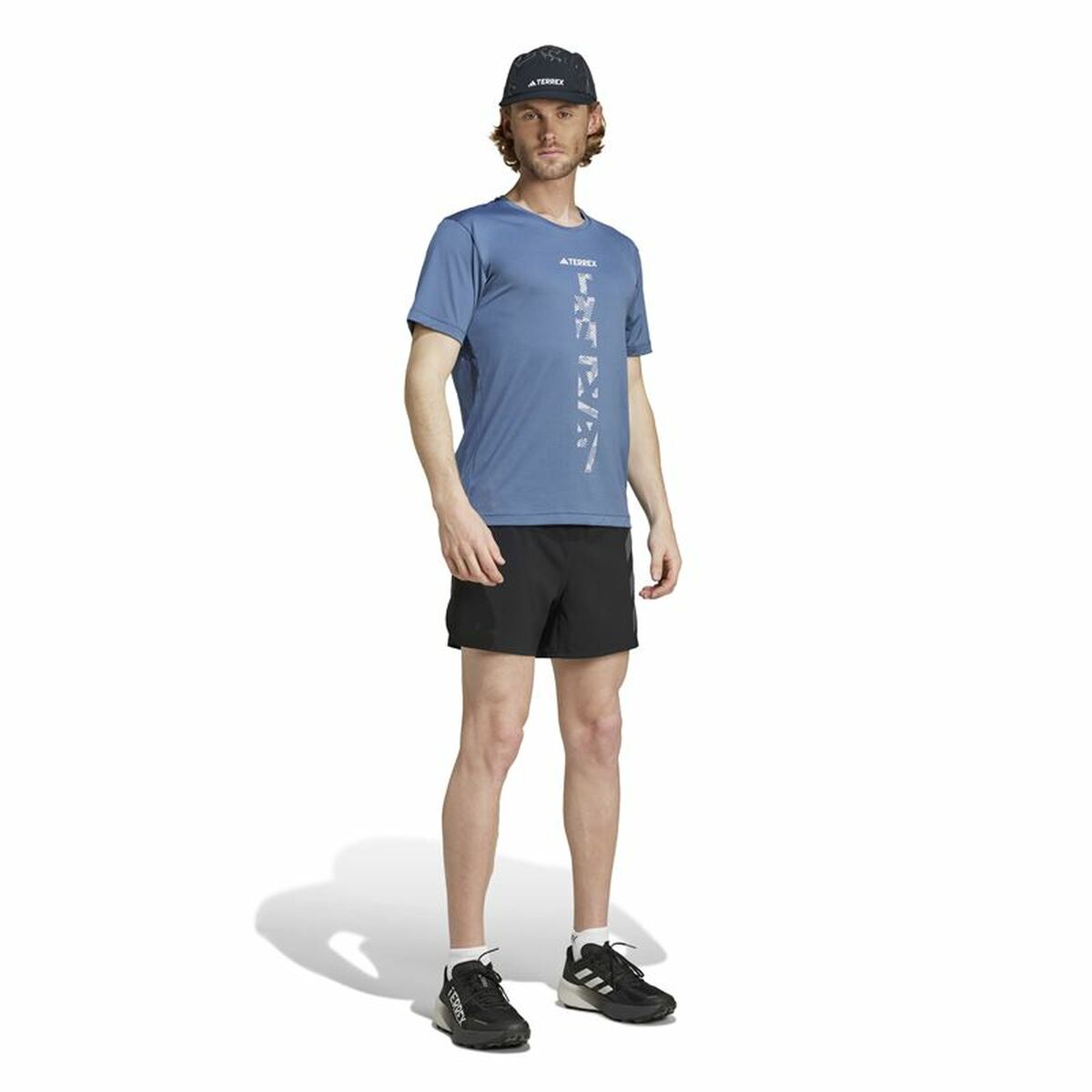 Ανδρική Μπλούζα με Κοντό Μανίκι Adidas Terrex Agravic Μπλε