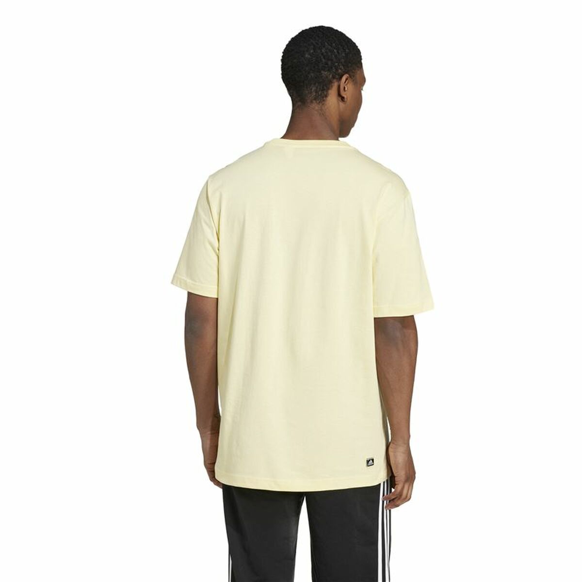 Ανδρική Μπλούζα με Κοντό Μανίκι Adidas Remoji Pocket Graphic Κίτρινο Χρυσό