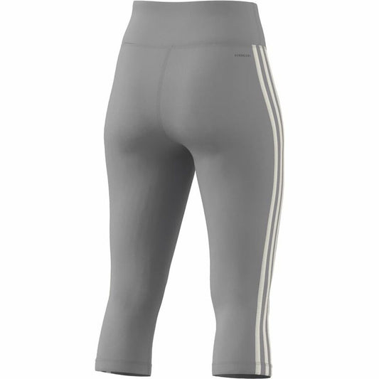 Αθλητικά Γυναικεία Κολάν Adidas Train Essentials 3S 3/4 Γκρι
