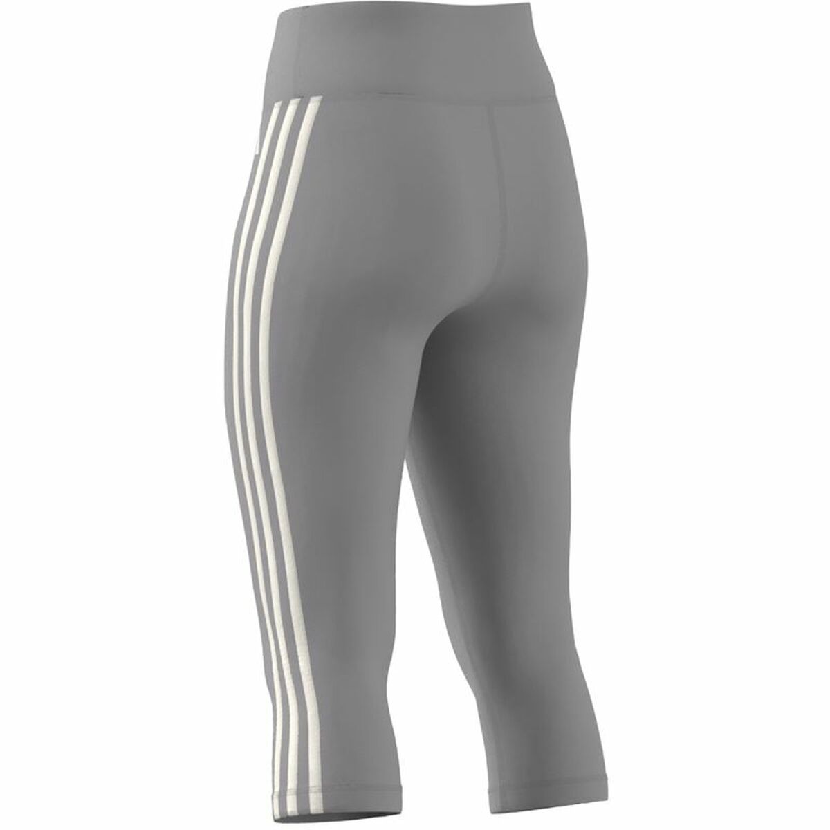 Αθλητικά Γυναικεία Κολάν Adidas Train Essentials 3S 3/4 Γκρι