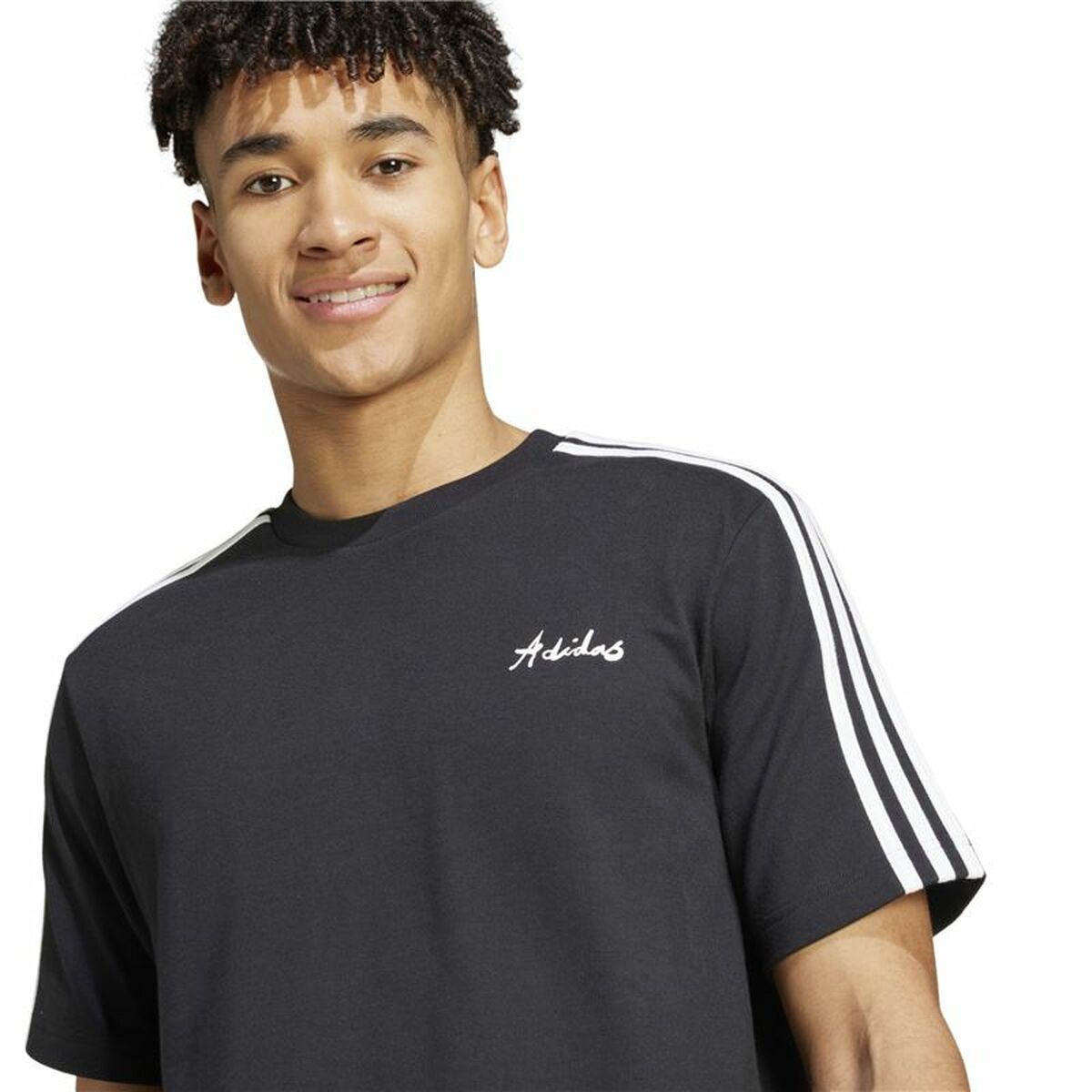 Ανδρική Μπλούζα με Κοντό Μανίκι Adidas Gallery Graphic Μαύρο