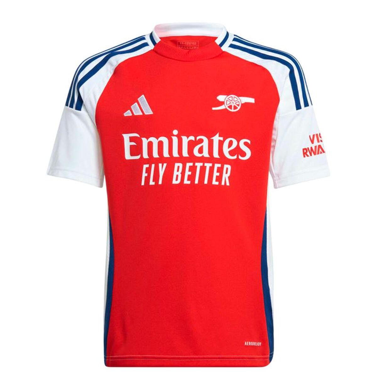 Κοντομάνικη Μπλούζα Ποδοσφαίρου για Παιδιά Adidas IS8141 Κόκκινο (15-16 Ετών)