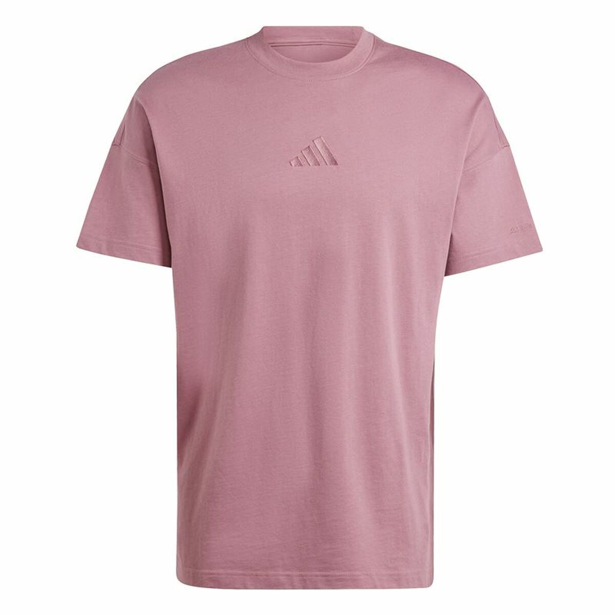 Ανδρική Μπλούζα με Κοντό Μανίκι Adidas All Szn Ροζ