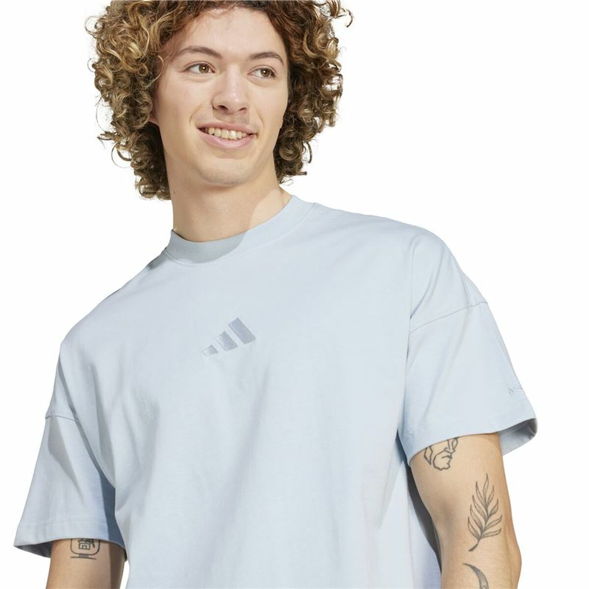Ανδρική Μπλούζα με Κοντό Μανίκι Adidas All Szn Graphic Μπλε