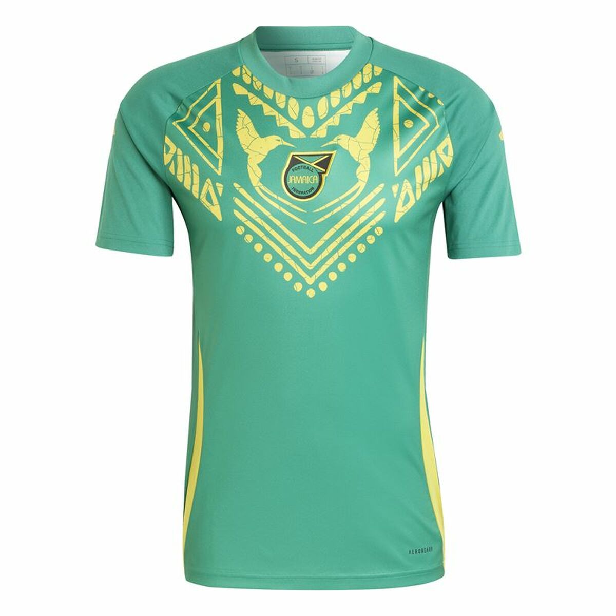 Ποδοσφαιρική Φανέλα Adidas Jamaica 2024 Pre Match Πράσινο