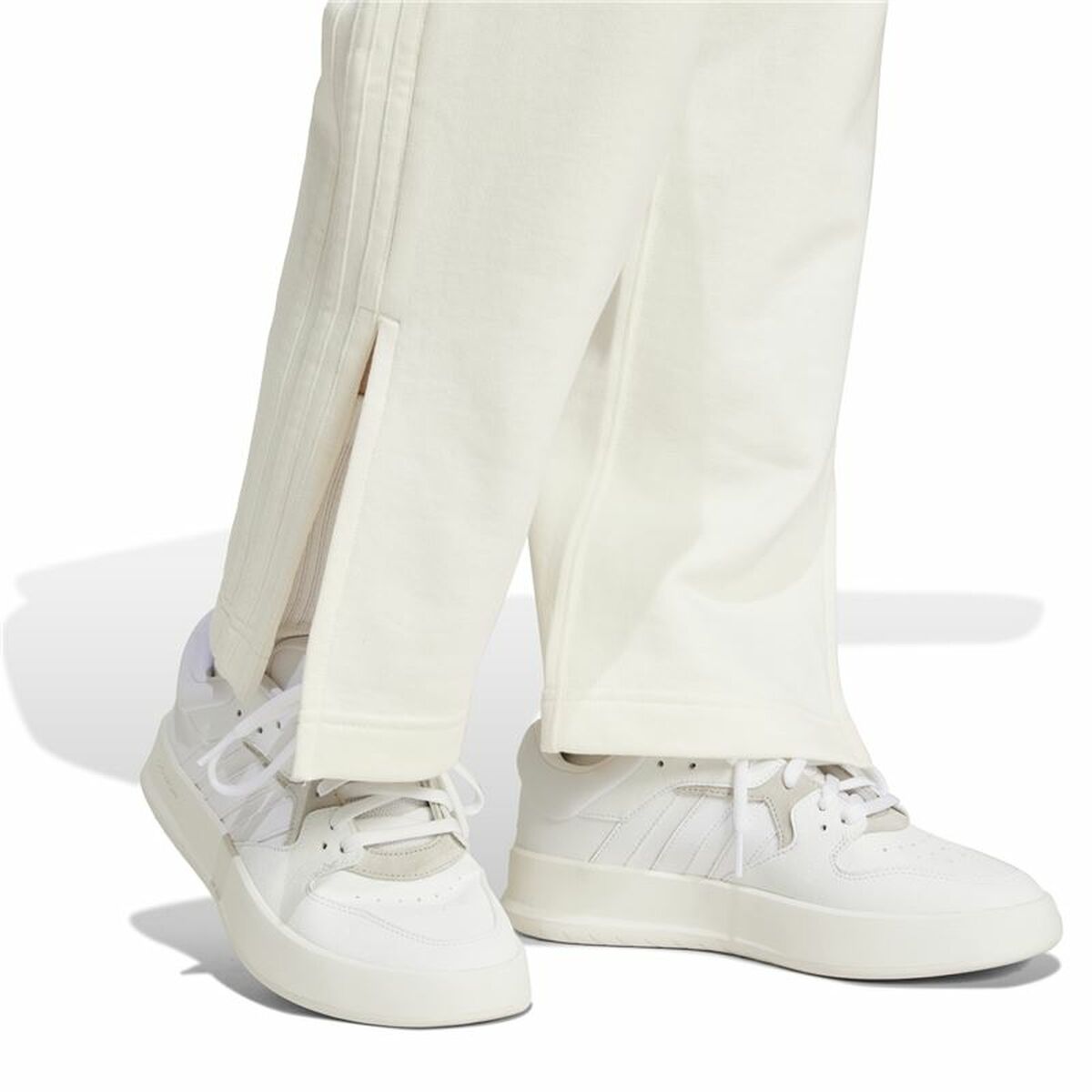 Μακρύ Αθλητικό Παντελόνι Adidas All Szn French Terry Λευκό Γυναίκα