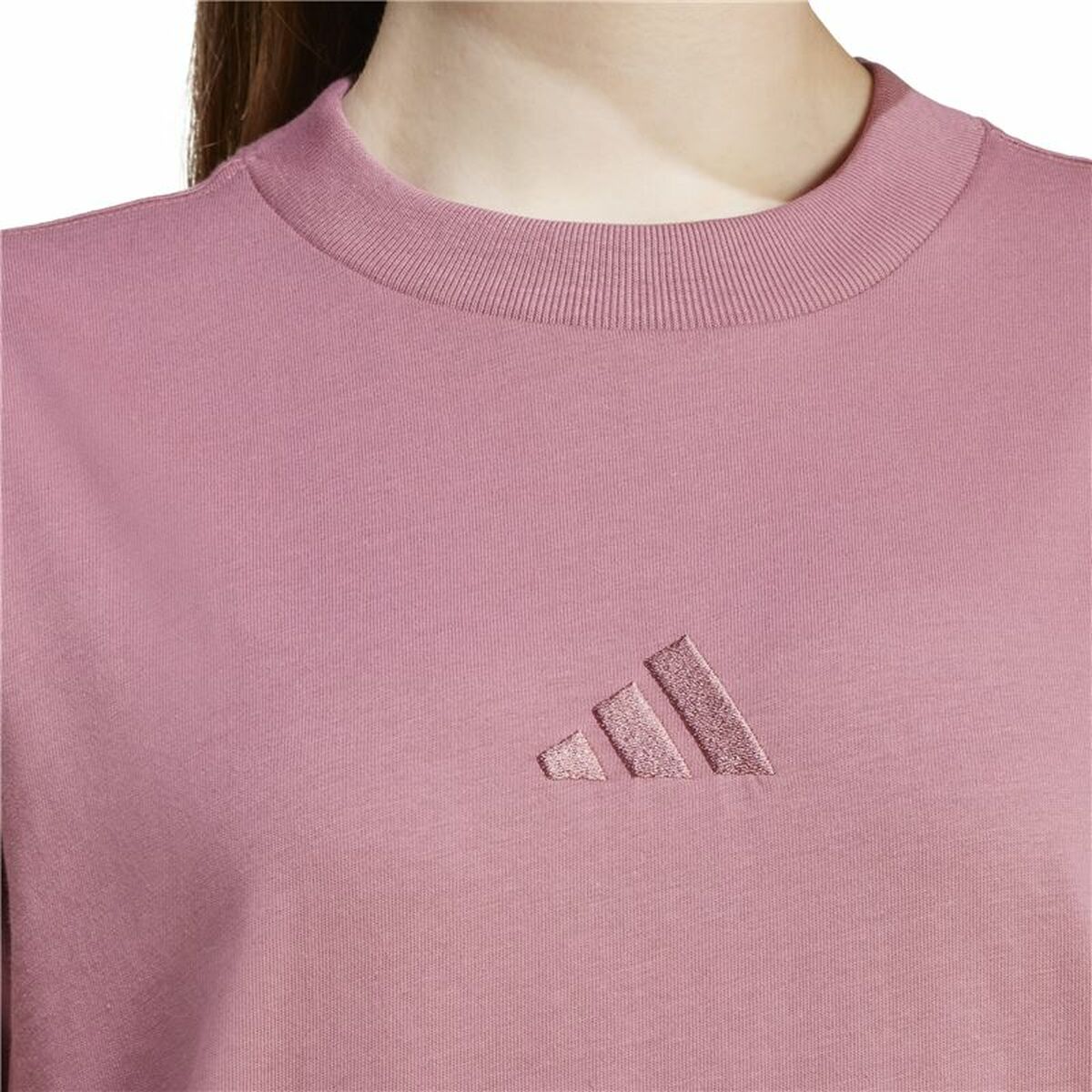 Γυναικεία Μπλούζα με Κοντό Μανίκι Adidas All Szn Loose Ροζ