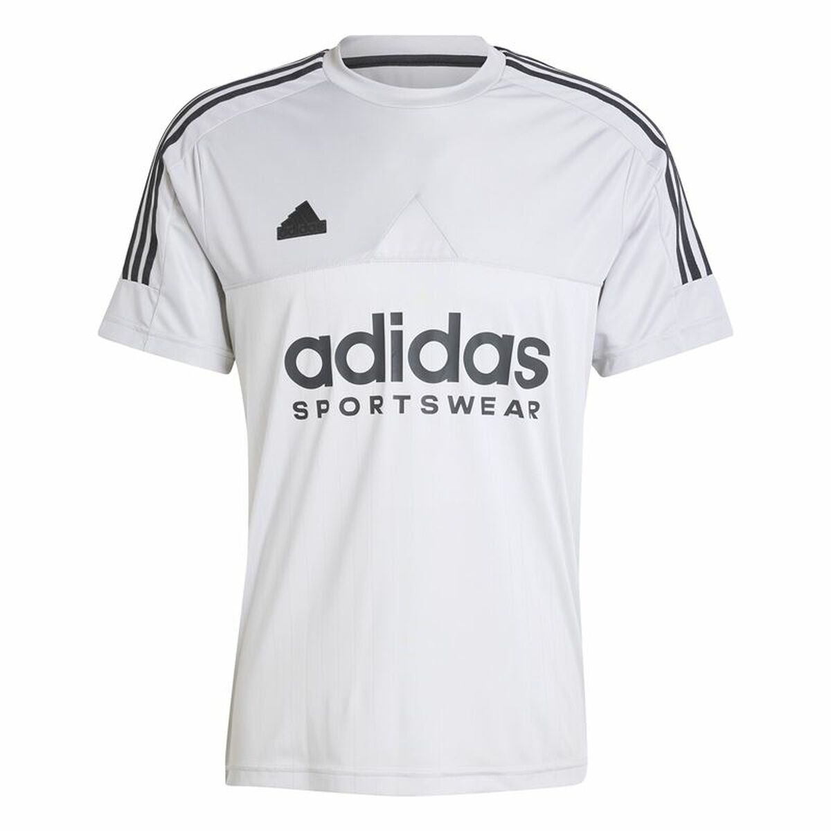 Ανδρική Μπλούζα με Κοντό Μανίκι Adidas Tiro Γκρι